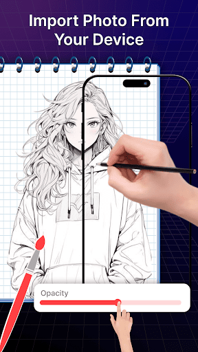 AR Draw Sketch : Trace Art 3D screenshot