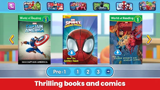 Marvel HQ: Kids Super Hero Fun screenshot