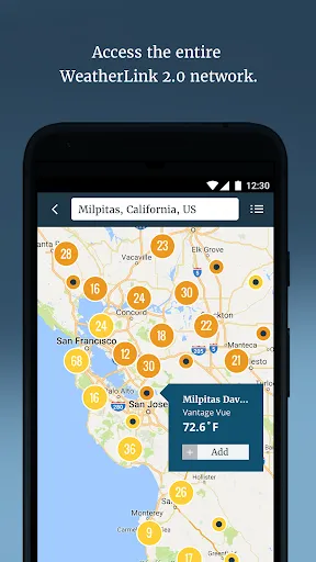 WeatherLink screenshot