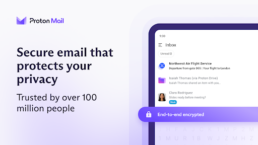 Proton Mail: Encrypted Email screenshot