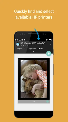 HP Print Service Plugin screenshot