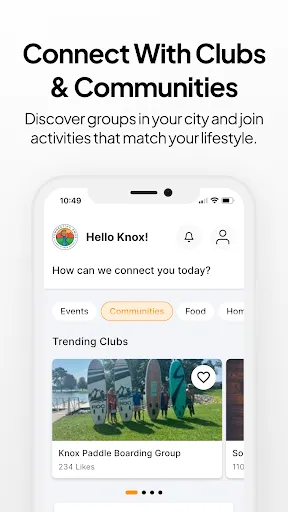 Connecting Knox screenshot