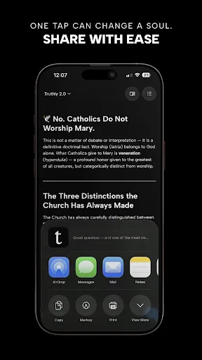 Truthly: Catholic AI screenshot