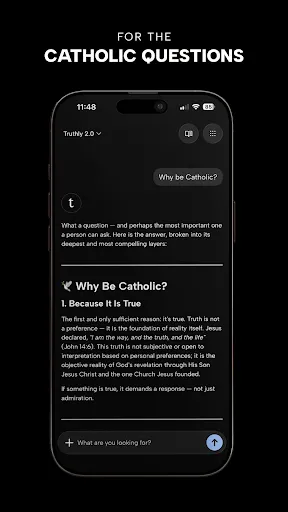 Truthly: Catholic AI screenshot