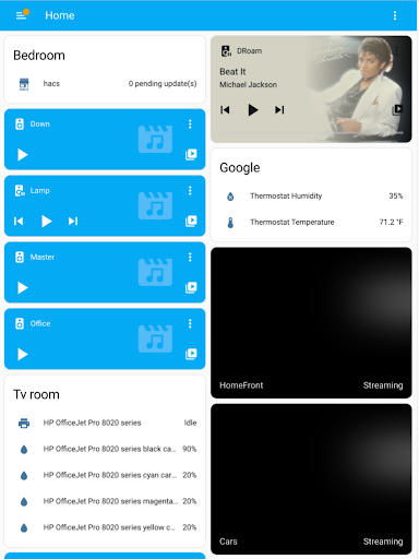 Home Assistant screenshot