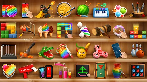 Mini Fidget Antistress Games screenshot