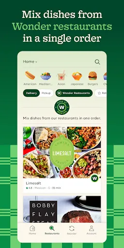 Wonder: Food Delivery screenshot