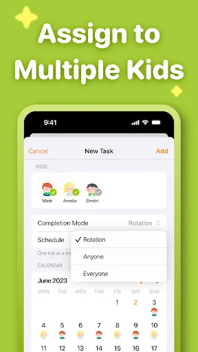 Kids Chores Tracker To Do List screenshot