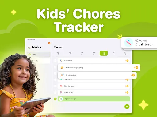 Kids Chores Tracker To Do List screenshot