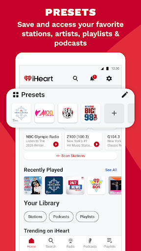 iHeart: Music, Radio, Podcasts screenshot