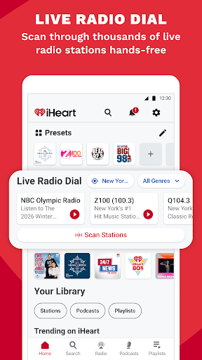 iHeart: Music, Radio, Podcasts screenshot
