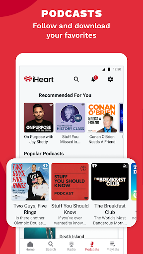 iHeart: Music, Radio, Podcasts screenshot