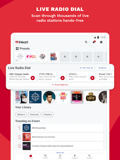 iHeart: Music, Radio, Podcasts screenshot