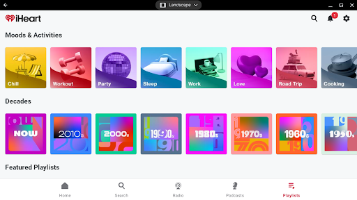 iHeart: Music, Radio, Podcasts screenshot