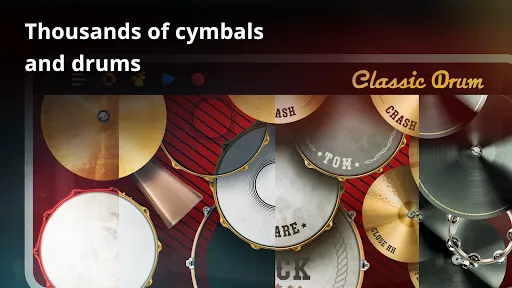 Classic Drum: play drums screenshot