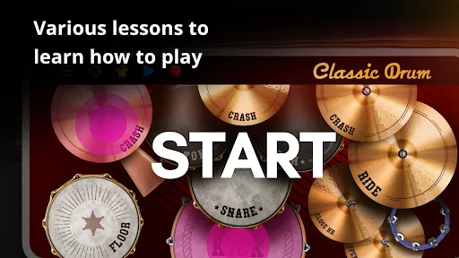Classic Drum: play drums screenshot