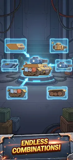 Steelborn: Tank Idle RPG screenshot