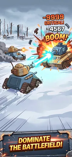 Steelborn: Tank Idle RPG screenshot
