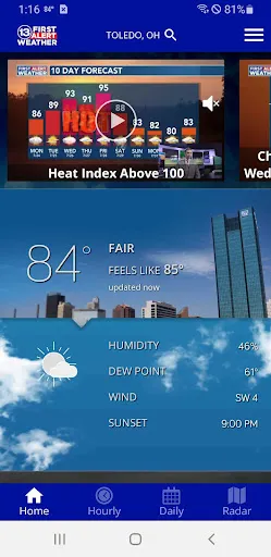 13abc First Alert Weather screenshot