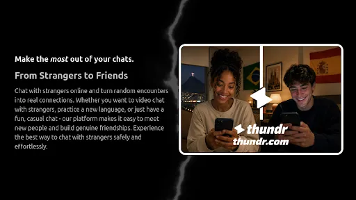 Thundr: Live Random Video Chat screenshot