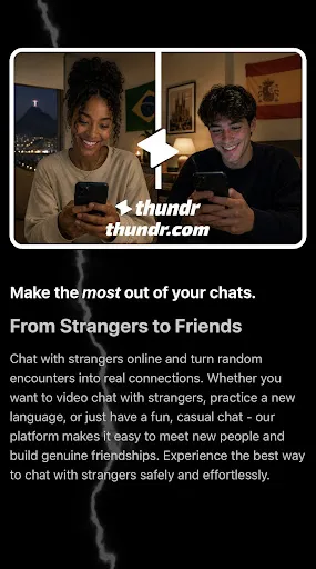 Thundr: Live Random Video Chat screenshot