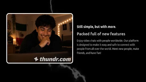 Thundr: Live Random Video Chat screenshot