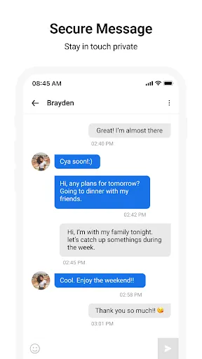 Messages screenshot