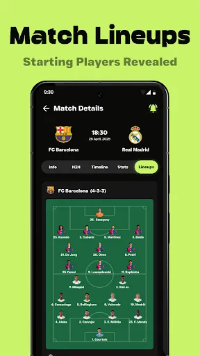 Football Live Scores & Alerts screenshot