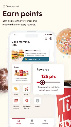 Tim Hortons screenshot