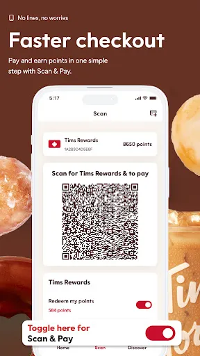 Tim Hortons screenshot