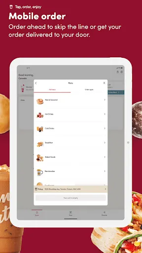 Tim Hortons screenshot