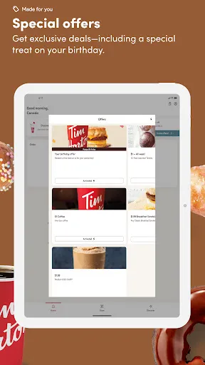 Tim Hortons screenshot