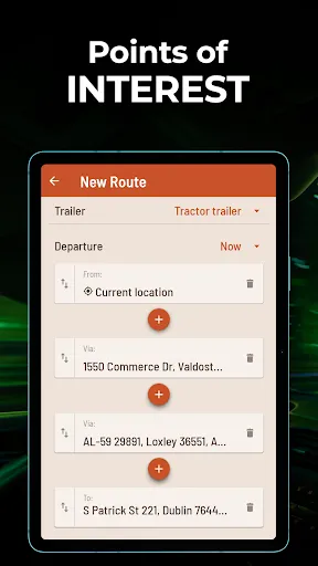Hammer: Truck GPS & Maps screenshot