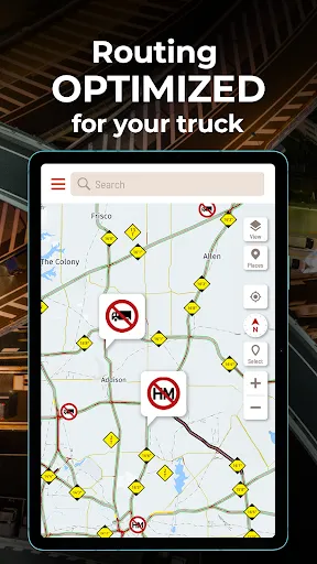 Hammer: Truck GPS & Maps screenshot