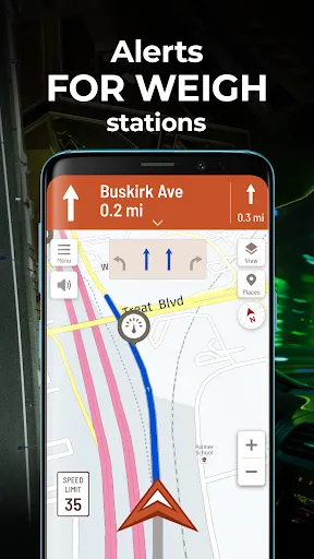 Hammer: Truck GPS & Maps screenshot