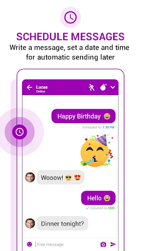 Messenger SMS - Text messages screenshot