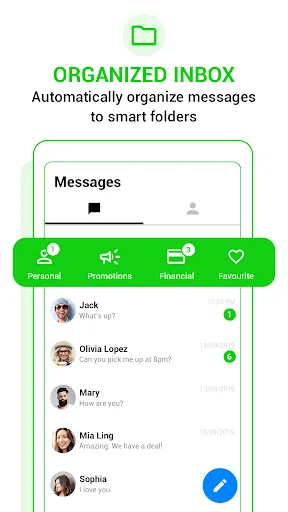 Messenger SMS - Text messages screenshot