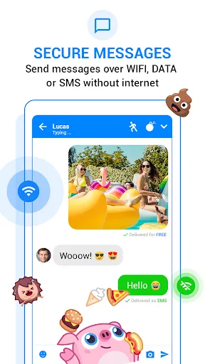 Messenger SMS - Text messages screenshot