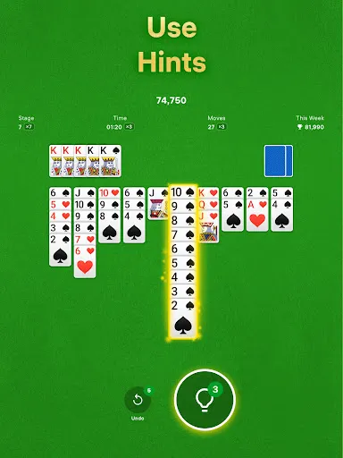 Spider Solitaire screenshot