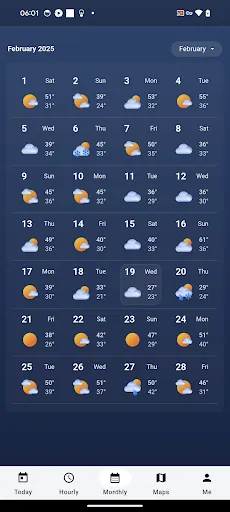 MSN Weather - Forecast & Maps screenshot