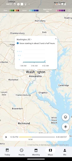 MSN Weather - Forecast & Maps screenshot