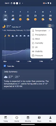 MSN Weather - Forecast & Maps screenshot