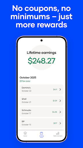 Upside: Gas & Food Cash Back screenshot