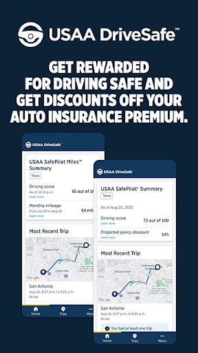 USAA DriveSafe screenshot