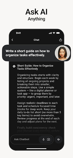 Chatbot App - AI Assistant screenshot