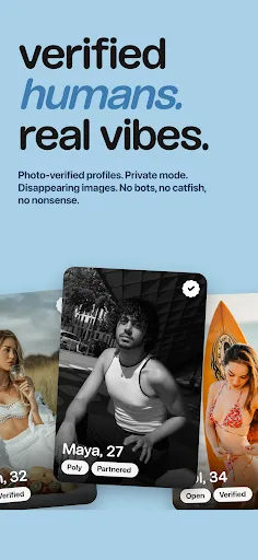 Nymph: Open-Minded Dating App screenshot