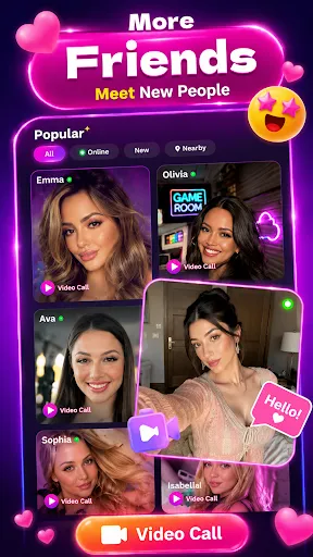 XVX Live - 1v1 Video Chat screenshot