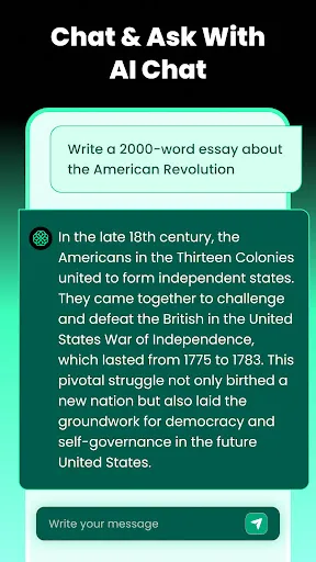 AI Chat - Ask your AI Chatbot screenshot