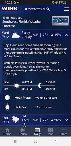 WINK Weather screenshot