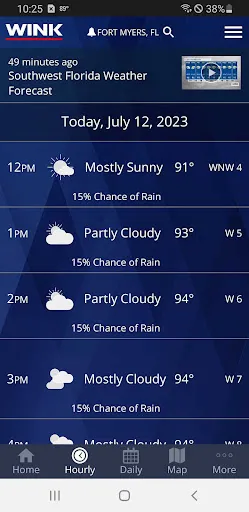 WINK Weather screenshot